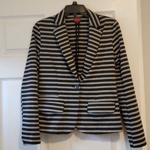 Black and Gray Merona Blazer